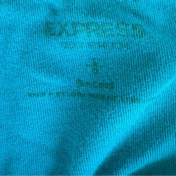 Express BUNDLE OF 4 basic sexy cami- green, teal, orange- Size Large - Picture 9 of 13